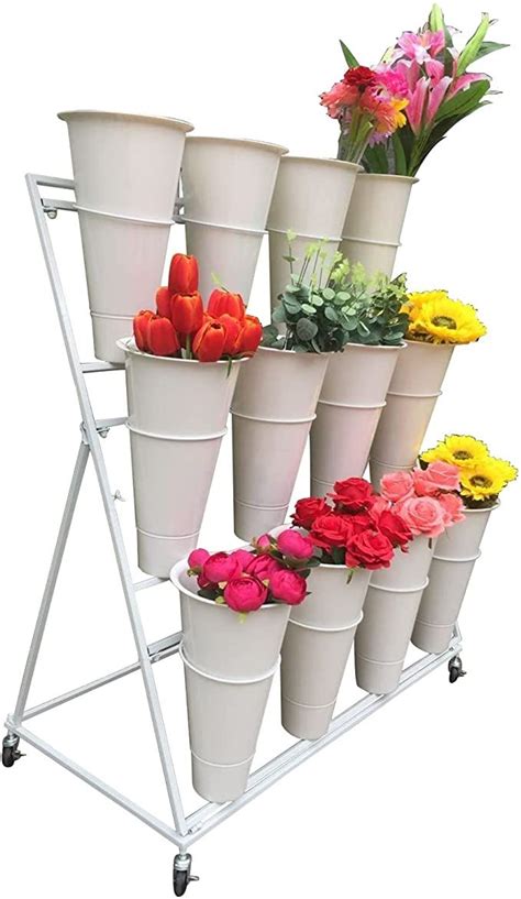 bouquet display box|flower stand buckets.